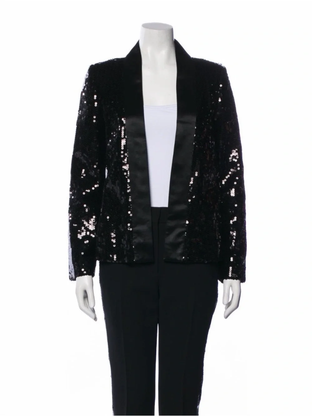 Victoria Victoria Beckham sequin open blazer